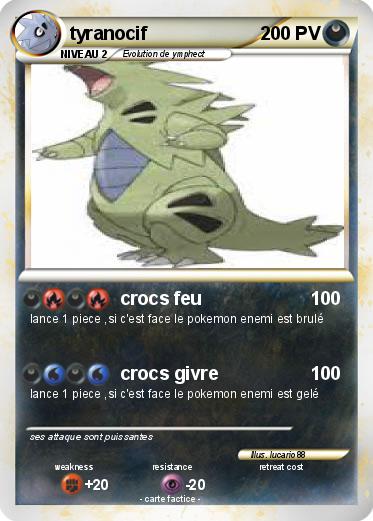 Pokemon tyranocif