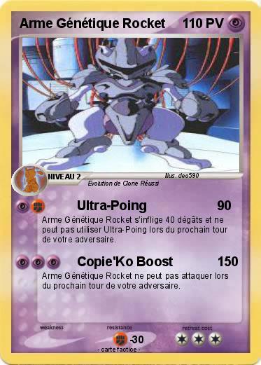 Pokemon Arme Génétique Rocket