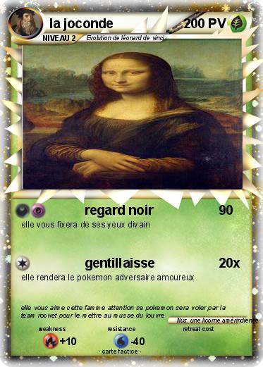 Pokemon la joconde