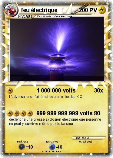 Pokemon feu électrique