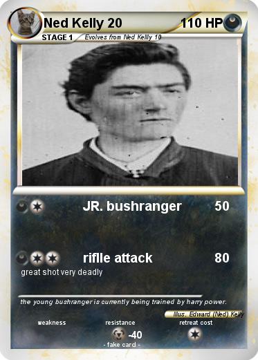Pokemon Ned Kelly 20