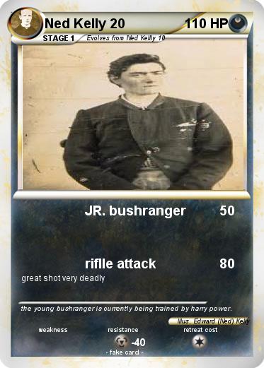 Pokemon Ned Kelly 20