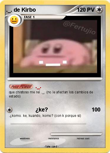 Pokemon ._. de Kirbo
