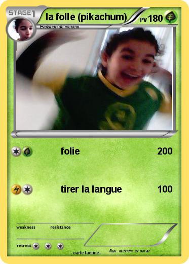 Pokemon la folle (pikachum)