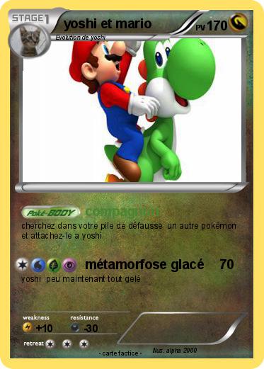 Pokemon yoshi et mario