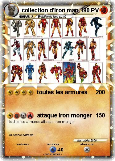 Pokemon collection d'iron man