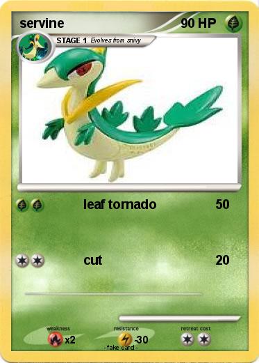 Pokemon servine