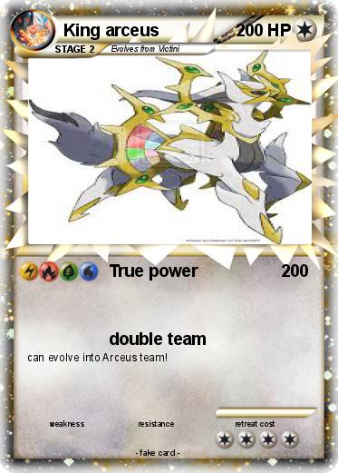 Pokemon King arceus