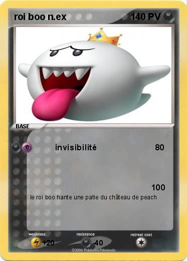 Pokemon roi boo n.ex
