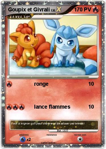 Pokemon Goupix et Givrali
