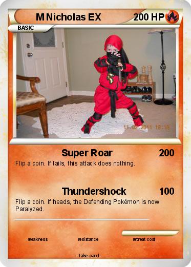Pokemon M Nicholas EX