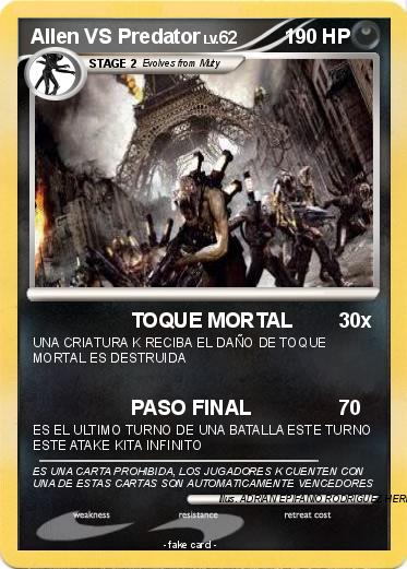 Pokemon Allen VS Predator