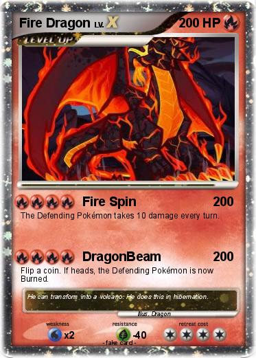 Pokemon Fire Dragon