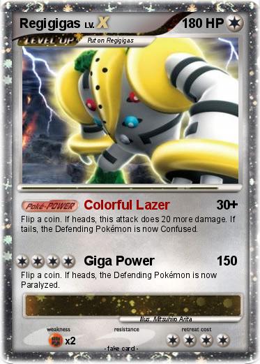 Pokemon Regigigas