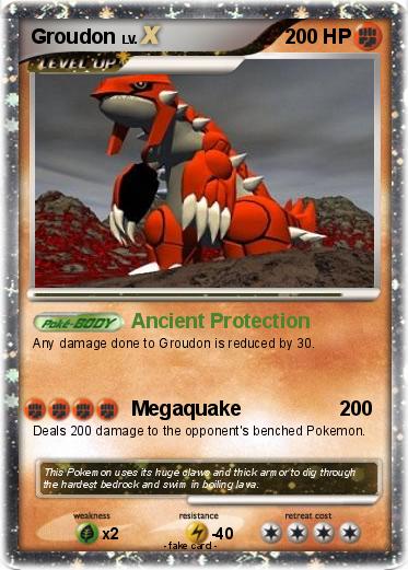 Pokemon Groudon
