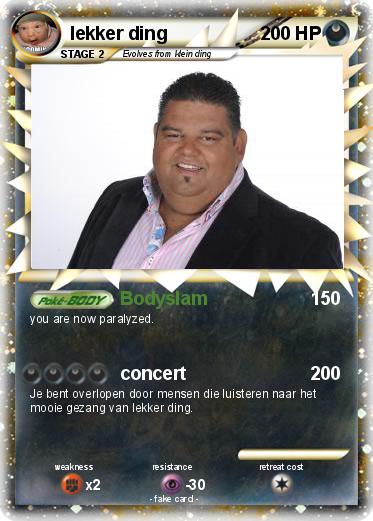 Pokemon lekker ding