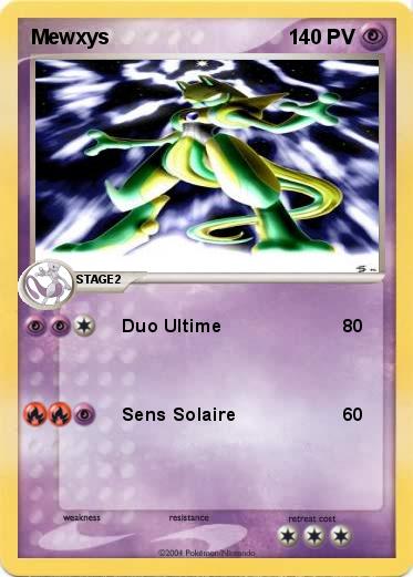 Pokemon Mewxys
