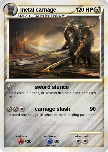 Pokemon metal carnage