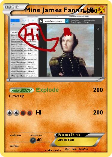 Pokemon Mine James Fannin JR