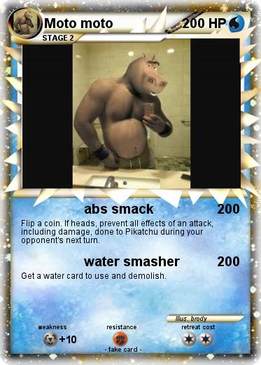 Pokemon Moto moto