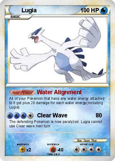 Pokemon Lugia