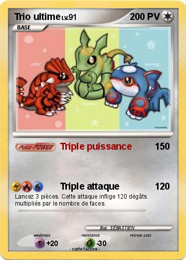 Pokemon Trio ultime