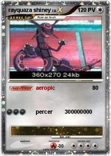 Pokemon rayquaza shiney