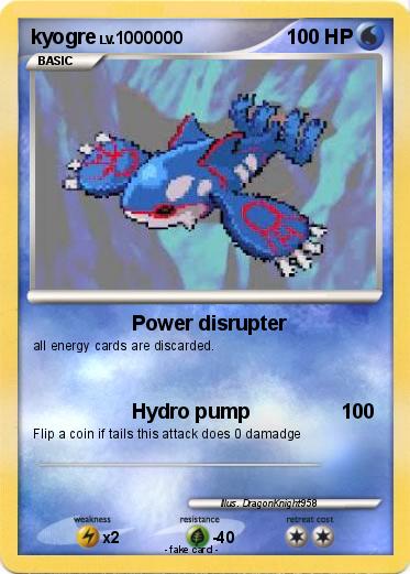 Pokemon kyogre