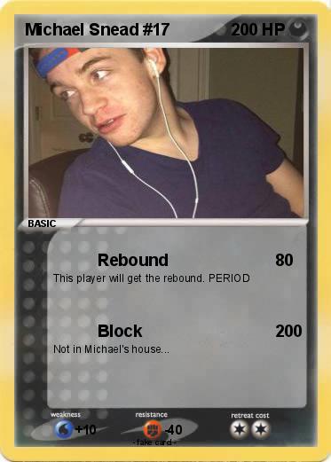 Pokemon Michael Snead #17