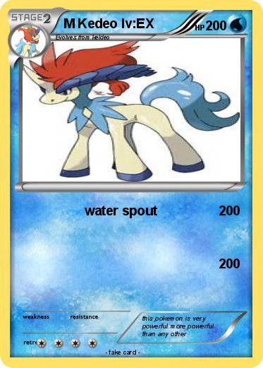 Pokemon M Kedeo lv:EX
