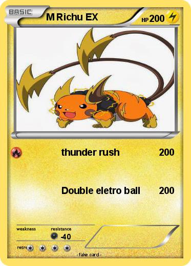 Pokemon M Richu EX