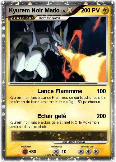 Pokemon Kyurem Noir Mado