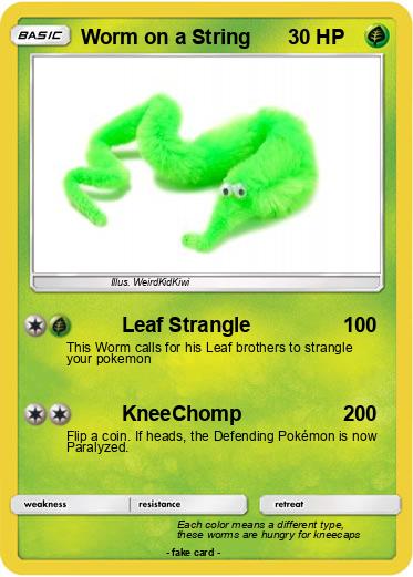 Pokemon Worm on a String