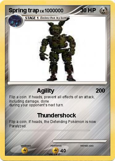 Pokemon Spring trap