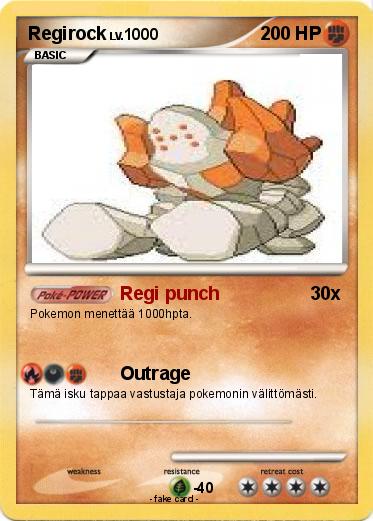 Pokemon Regirock