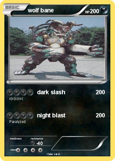 Pokemon wolf bane