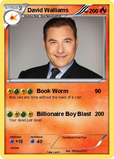 Pokemon David Walliams