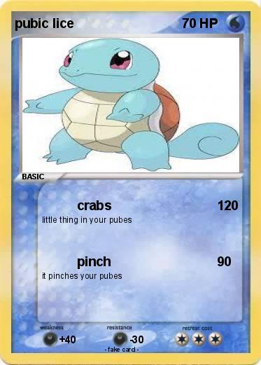 Pokemon pubic lice