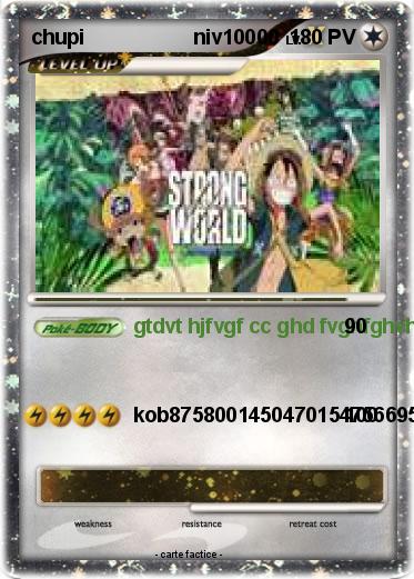 Pokemon chupi                   niv10000