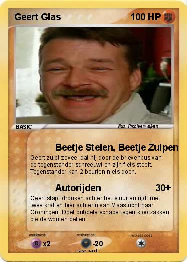 Pokemon Geert Glas