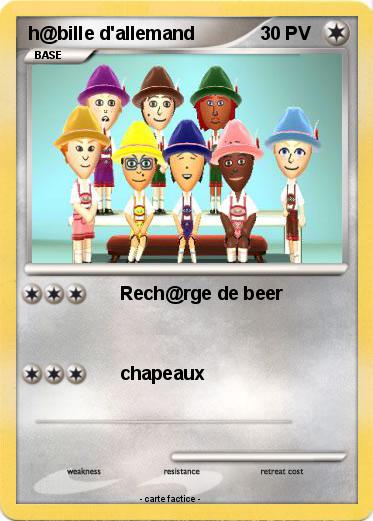 Pokemon h@bille d'allemand
