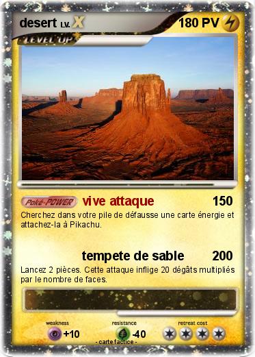 Pokemon desert