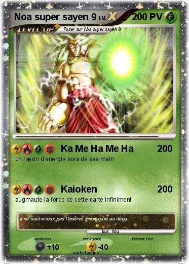 Pokemon Noa super sayen 9