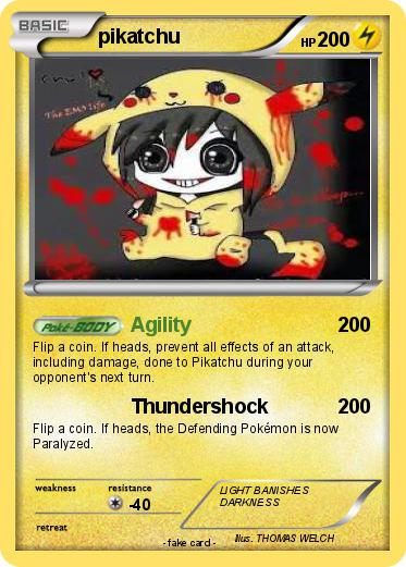 Pokemon pikatchu