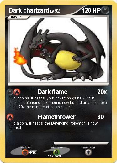 Pokemon Dark charizard