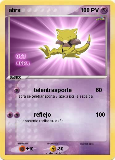 Pokemon abra