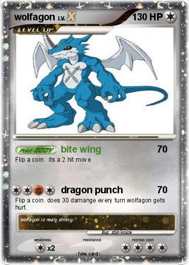 Pokemon wolfagon
