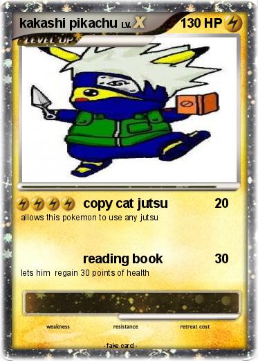 Pokemon kakashi pikachu