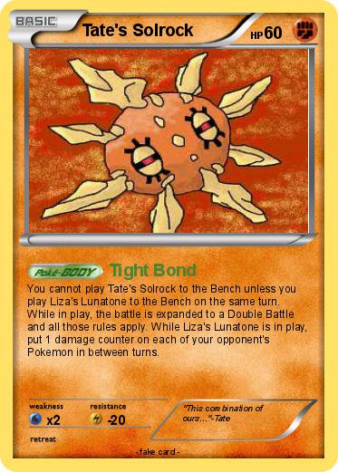 Pokemon Tate's Solrock