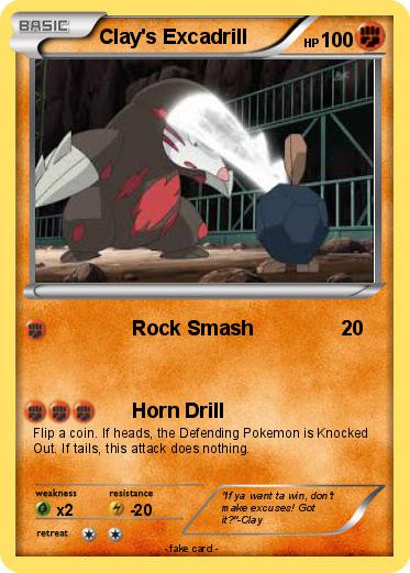 Pokemon Clay's Excadrill